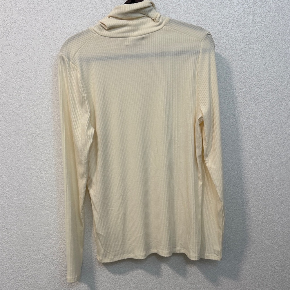 Madewell Cream Turtleneck Sweater - Picture 4 of 4